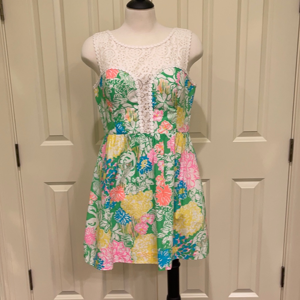 Lily Pulitzer Cotton Eyelet Dress